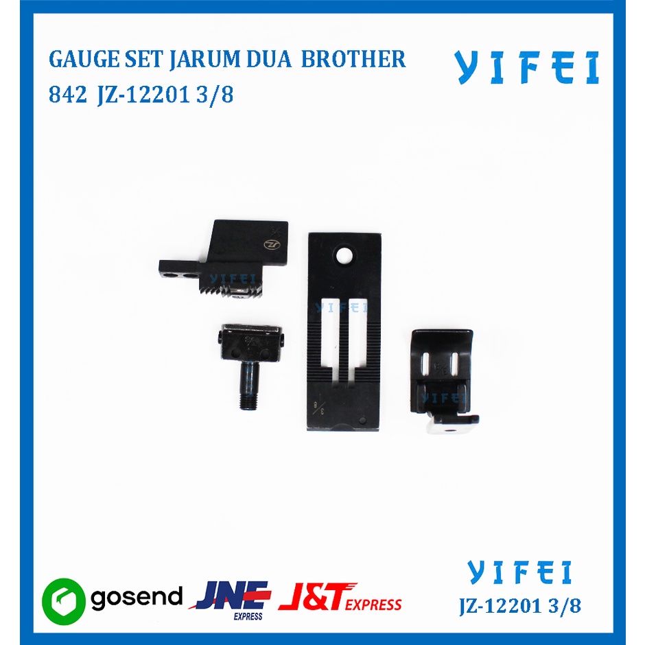 GAUGE SET JARUM DUA BROTHER 842 YIFEI-12201 3/8&quot;