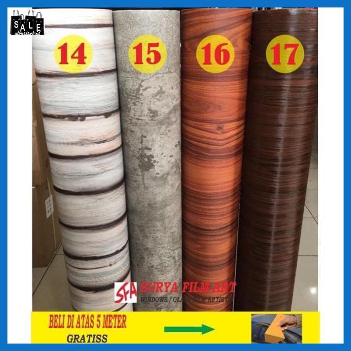 

STICKERWALL- STIKER KAYU/STICKER MOTIF KAYU /STIKER MOTIF HPL - NO 1 -ASLIIII.