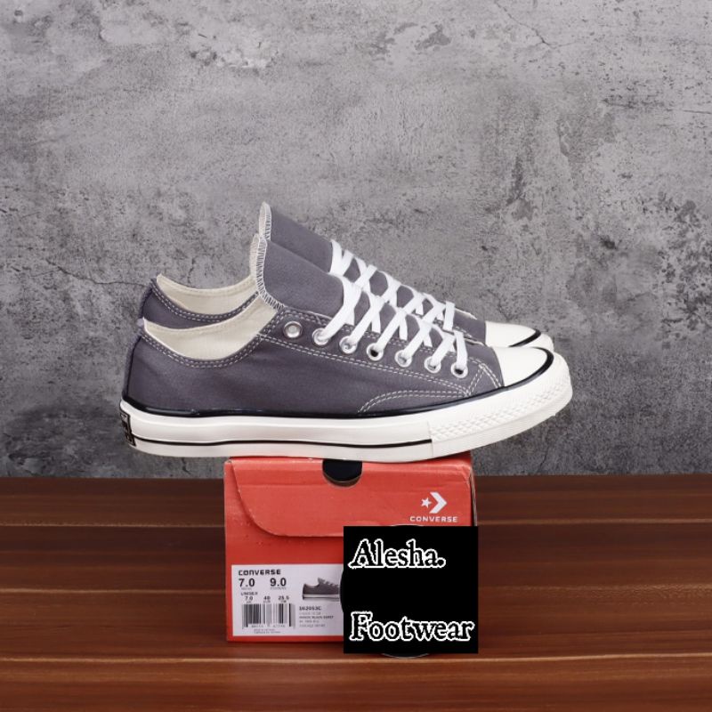 Sepatu Converse 70s Hi Grey Egret  / Converse 70s Ox Abu Premium Terlaris