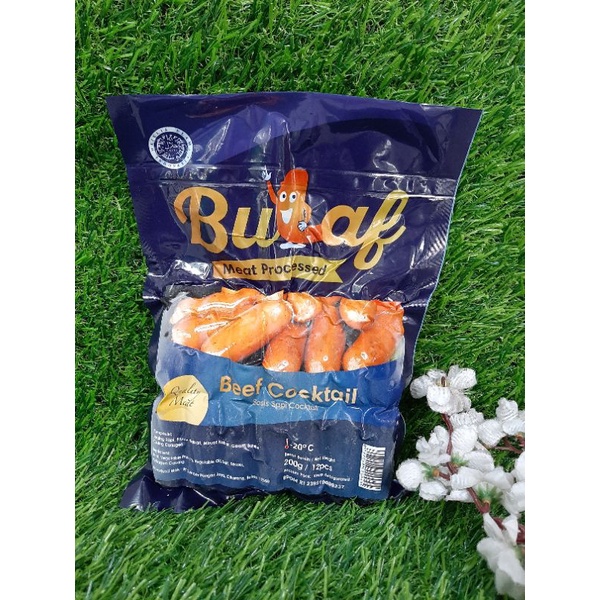 

Beef cocktail sausage bulaf 12 pcs 200gr