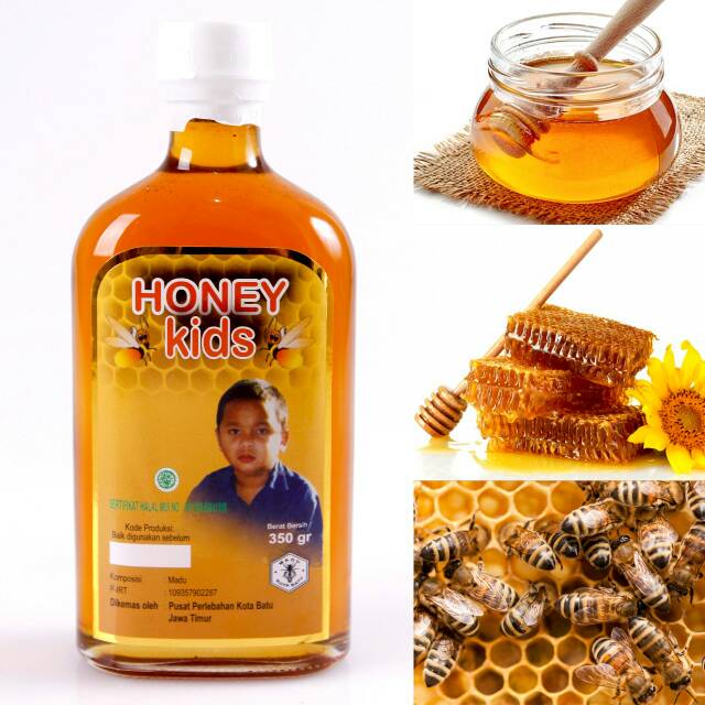 

Madu Honey Kids - Madu Kota Batu - 350 gram - Herbal