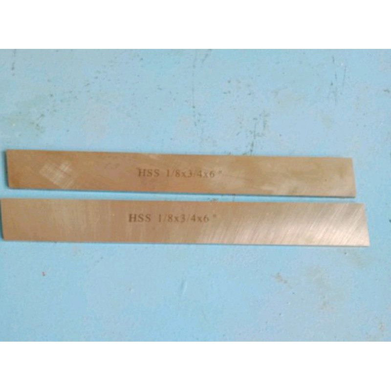 Pahat Bubut HSS 1/8 x 3/4 x 6 Inch hss Rectangular Flat Cut mata pisau bubut mata pahat bubut