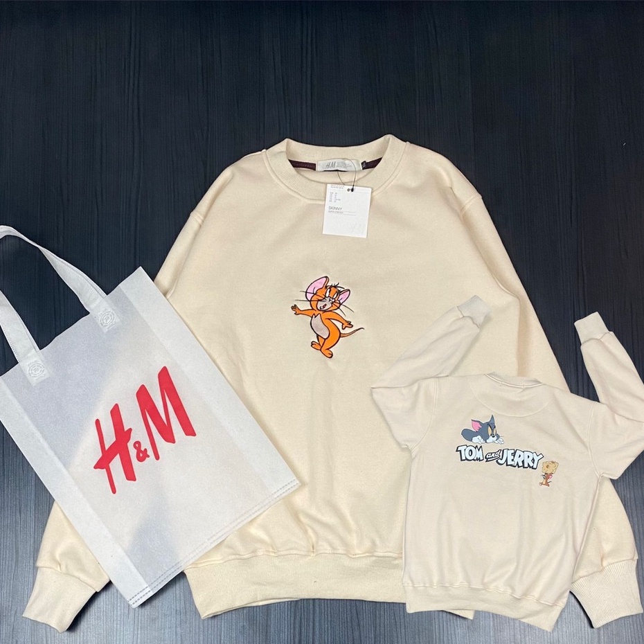 Crewneck Sweater Tom and Jerry Premium