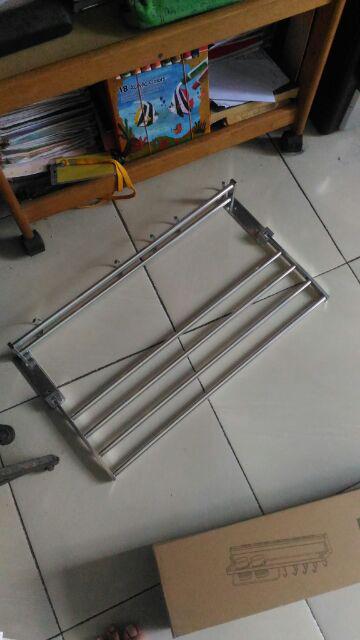 Berat 1 Kg!! Rak Dapur Bumbu Alumunium Panjang 60 Cm An