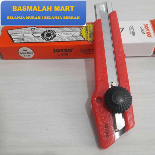 

Cutter Besar Joyco L 500 Free isi 1 Pcs (Ilham Berkah Mart)