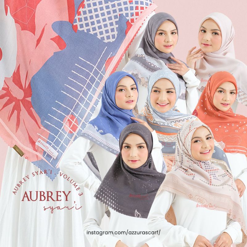 NEW HIJAB SYARI | EDISI RAMADHAN SYARI AUBREY [ ISI 10PCS]
