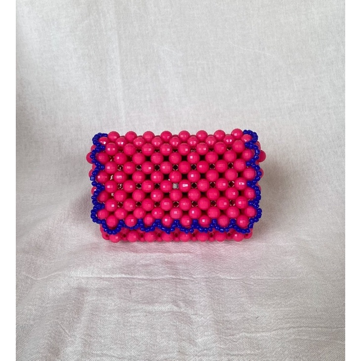 MOLLY WALLET/ Beaded bag /dompet/dompet manik-manik/ card holder/ manik manik