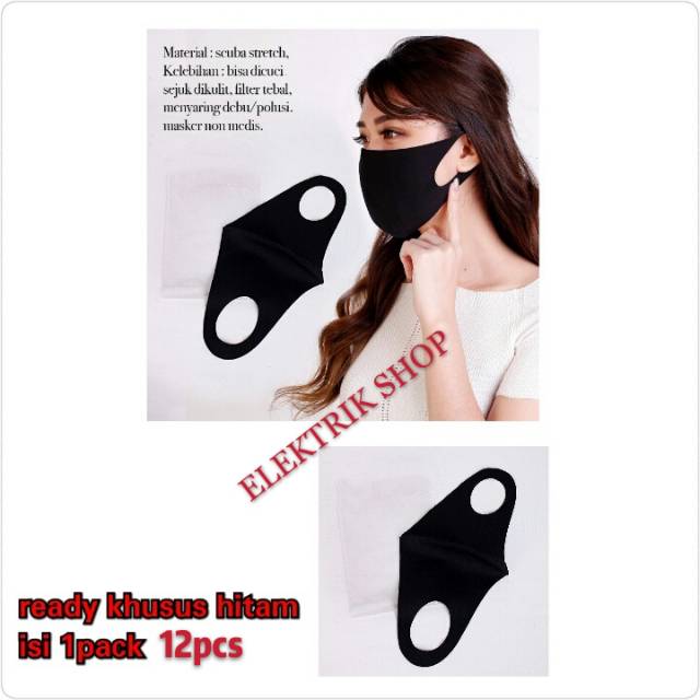 Masker Korea Scuba Anti Debu dan Bakteri Kualitas Terjamin