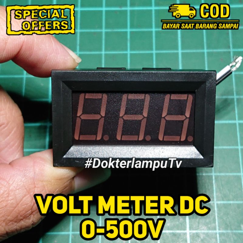 VOLT METER DC TEGANGAN TINGGI