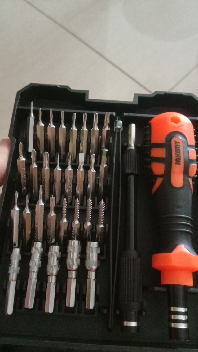 Jakemy 33 In 1 Obeng Set Handphone Jm-8160 For Computer Original