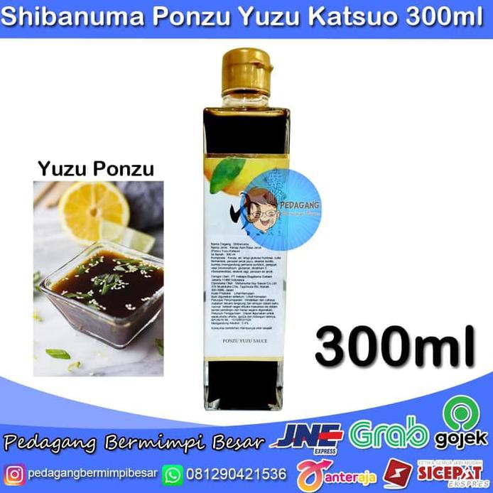 

SHIBANUMA PONZU YUZU KATSUO 300ML | SAUS PONZU | SAUS SHABU-SHABU