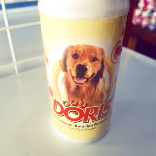 Doris bedak kutu anjing,kucing