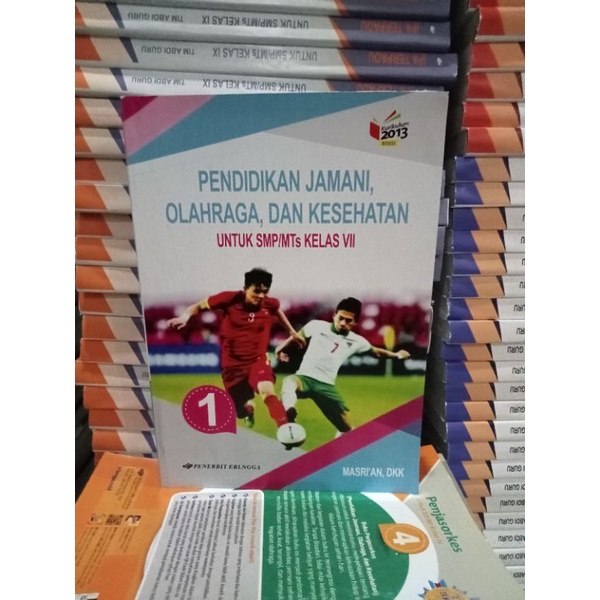 buku penjasorkes kelas 7 SMP Erlangga