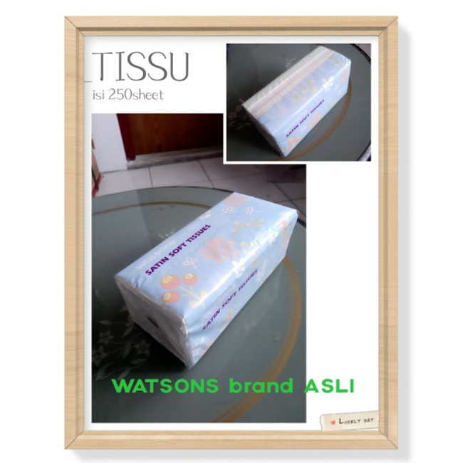 TISSU / TISSU SOFPACK 250s WATSONS BRAND / TISU