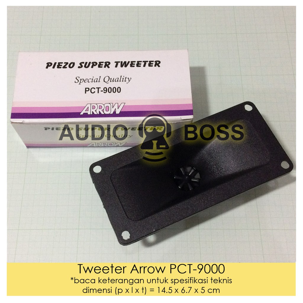 Tweeter Arrow PCT 9000 / Tweeter Piezzo Arrow PCT-9000