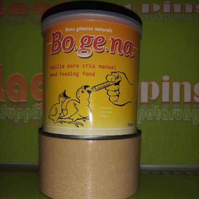 Bogena 200gr feeding food pakan loloh anak ayam burung