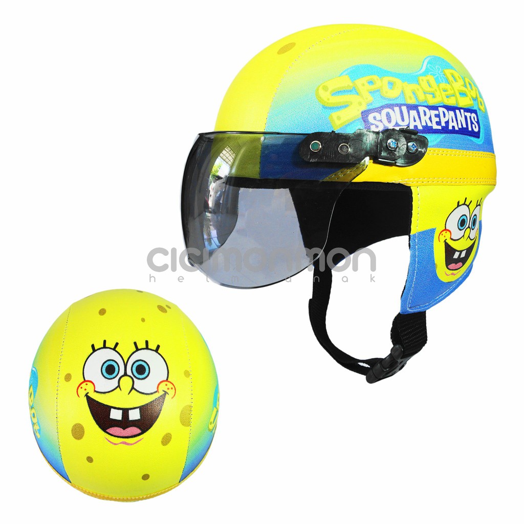 SUPER Helm Anak Retro Spongebob