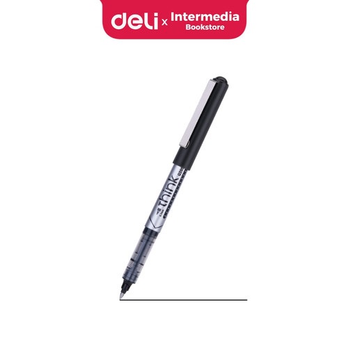 

Deli EQ20520 Roller Pen 0.7 mm Tinta Hitam, Cepat Kering, Tidak Beracun, Halus Dalam Menulis