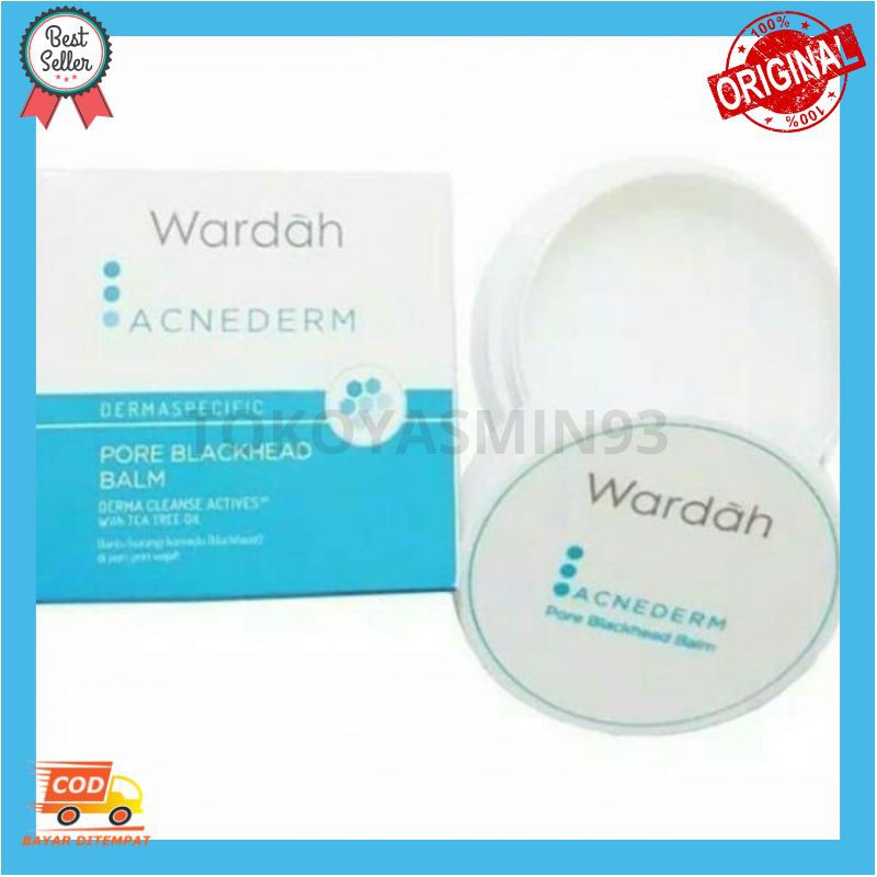 Wardah Acnederm Pore Blackhead Balm 20 g Murah