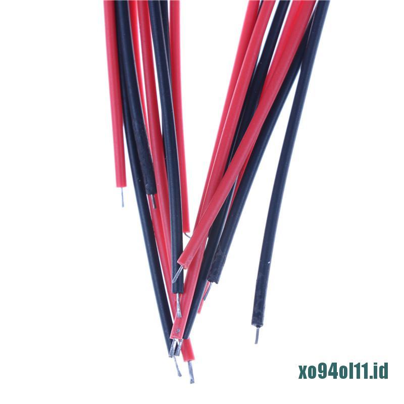 &lt; Xo94 &gt; 10pcs Kabel Adapter Konektor Baterai 2 Pin 10cm Untuk Lampu Strip Led