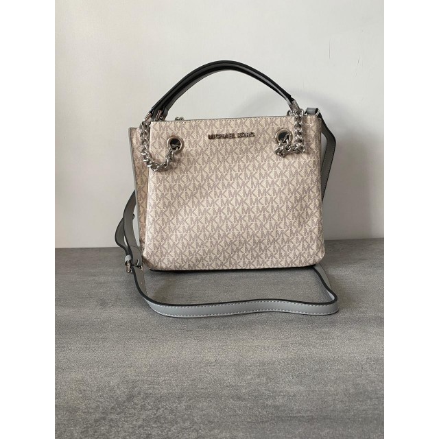 TAS WANITA MK TEAGEN LOGO SIGNATURE HANDBAG