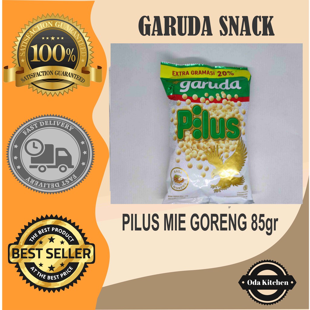 

GARUDA SNACK PILUS RASA MI GORENG PACK 80gr