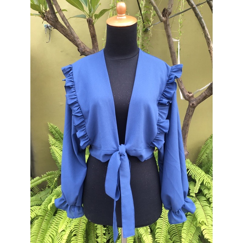 Cardigan Ruffle