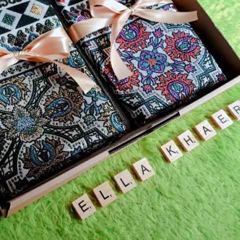 

✩ hampers sajadah mewah jumbo nikahan hadiah orang tua lebaran idul fitr ✱