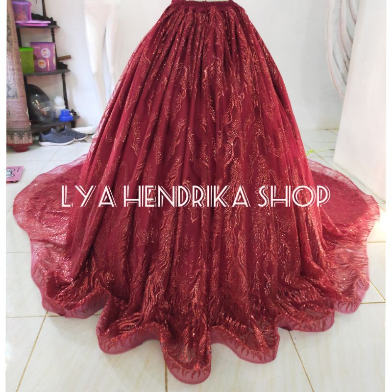 Rok ekor pengantin candy crush