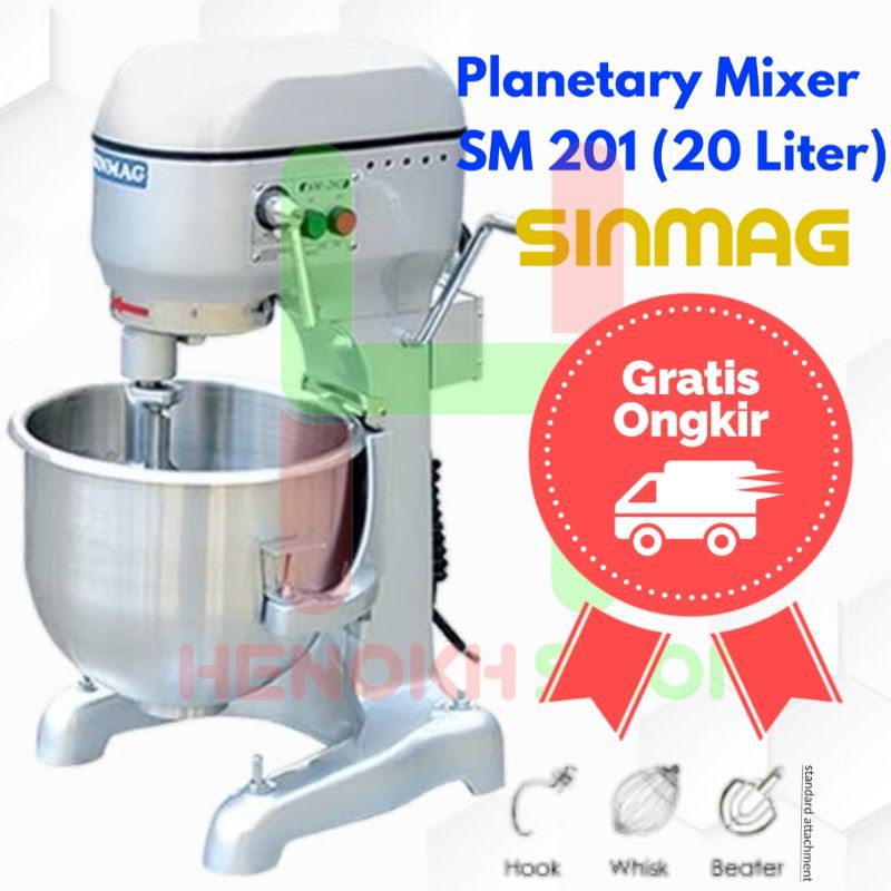 Planetary Mixer Sinmag SM 201/Mixer Sinmag 20 Liter