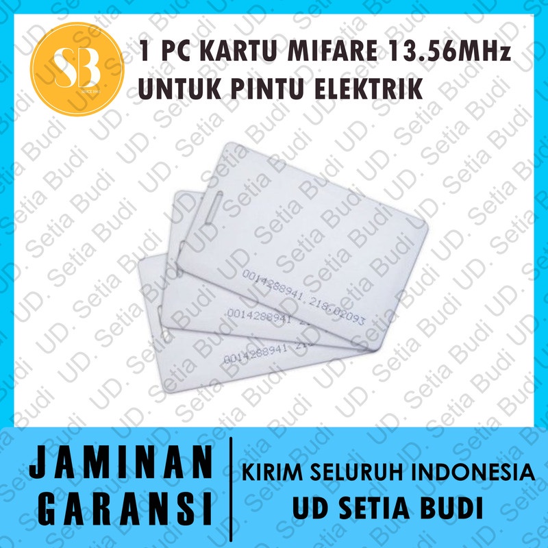 Kartu Akses Pintu Mifare Card 13.56 MHz