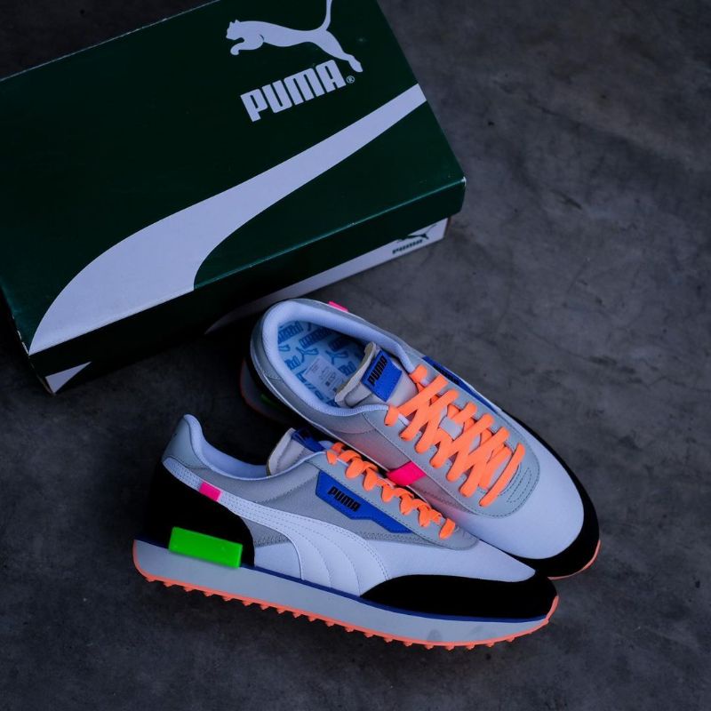 puma future rider play on sneakers