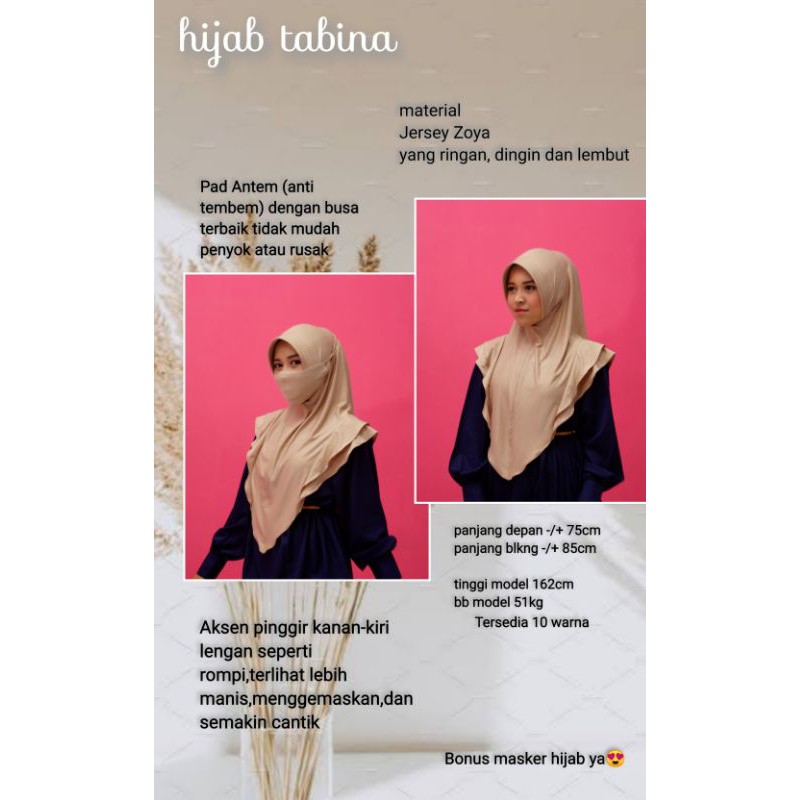 FREE MASKE COD TERMURAH Hijab Jilbab Masker Khimar Jersey. Khimar Penguin daily Tabina HIJAB DAILY KERUDUNG INSTAN JILBAB INSTAN KERUDUNG MASKER JILBAB MASKER HIJAB PINGUIN