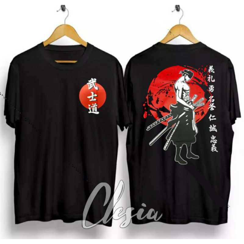 Kaos Hypebeast Premium Keren Murah Gaya Samurai Jepang