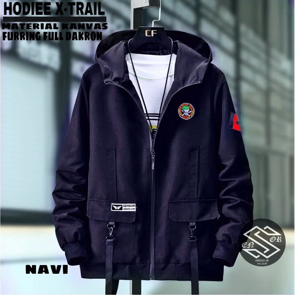 [COD] JAKET PARKA HOODIE XTRAIL TERBARU 2 WARNA