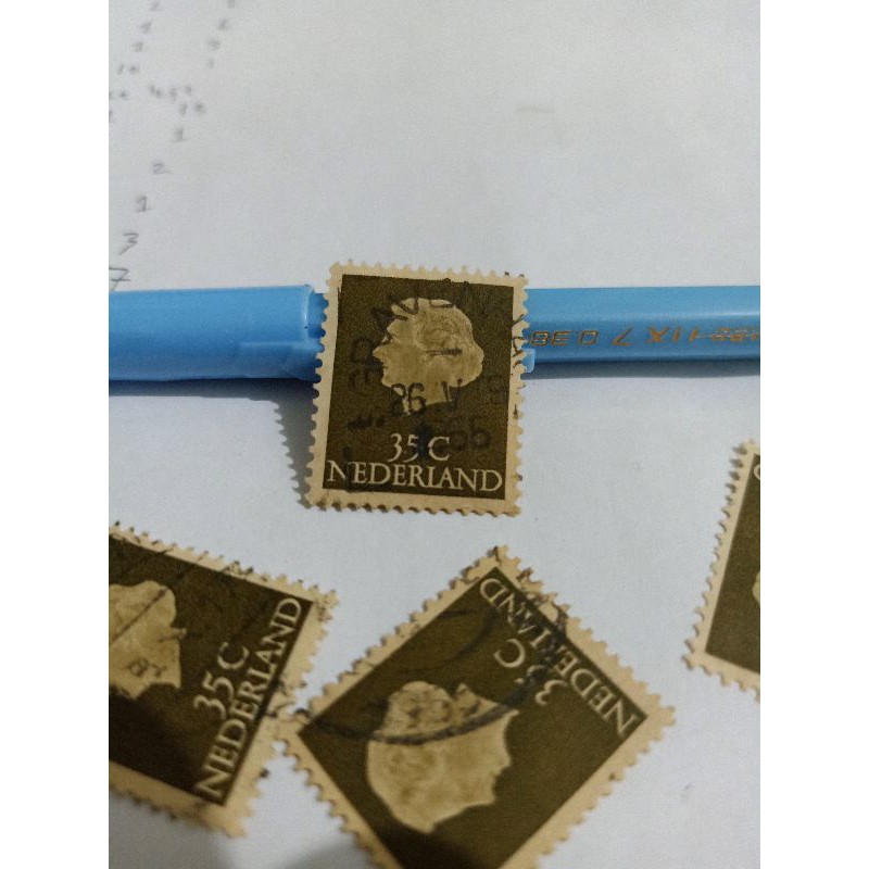 

Perangko Koningen Juliana 1953-1958 35 c Nederland Stamp