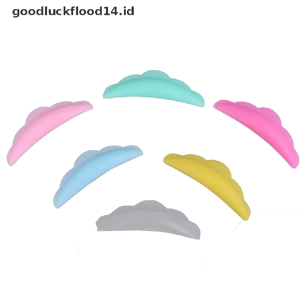 [OOID] 5Pairs Lash Lift Shields (XS S M L XL) Silicone Pads Eyelash Perm Rods Curlers ID