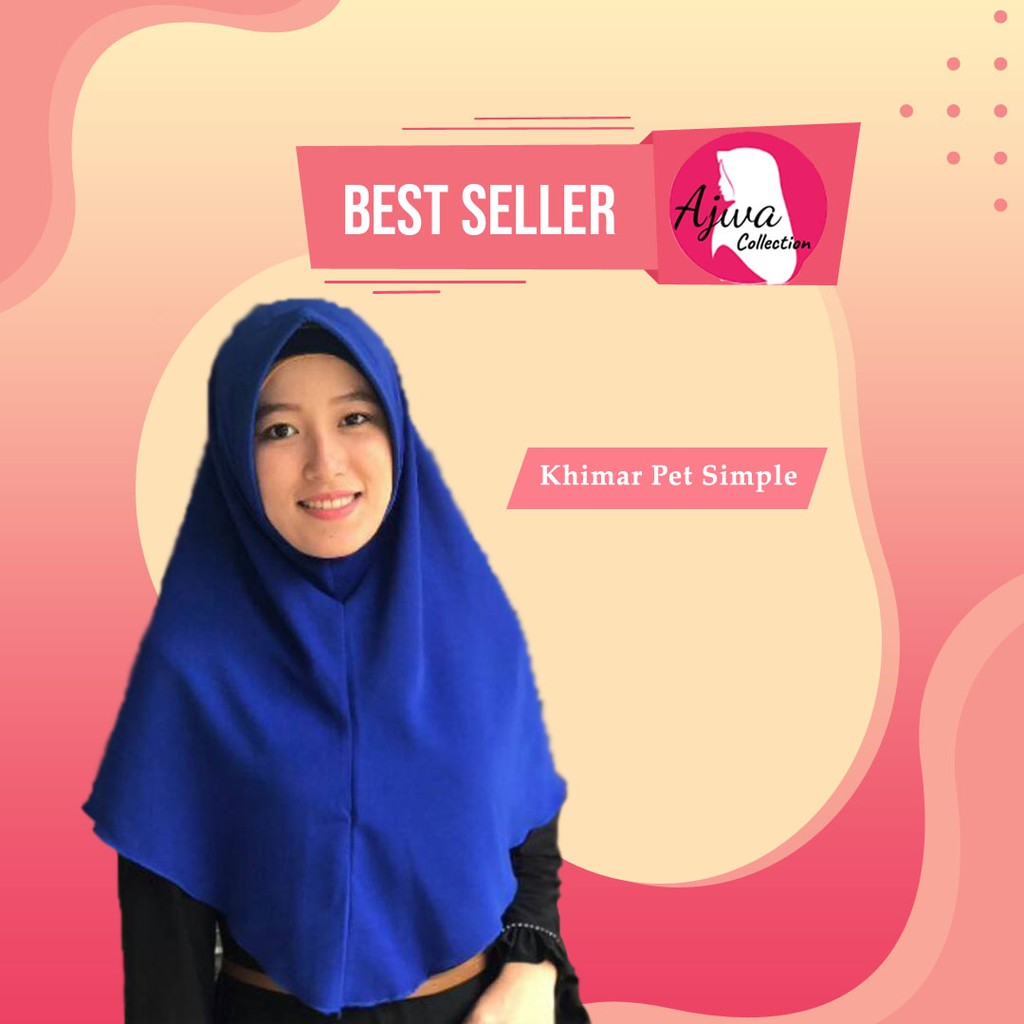 PROMO KHIMAR SIMPEL NO PET ANTEM MINI DAILY HIJAB JILBAB INSTANT