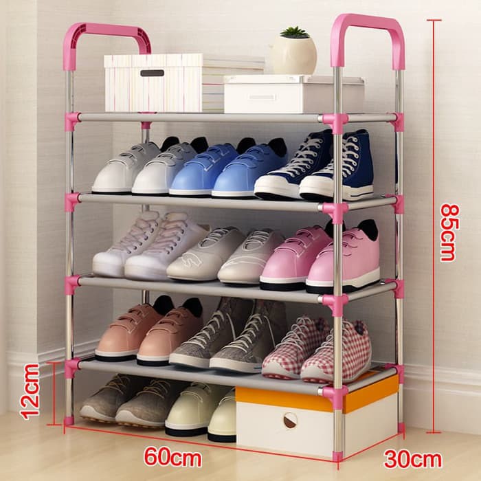 Rak Sepatu Dengan Gantungan Payung Shoe Rack With Umbrella Holder Shopee Indonesia