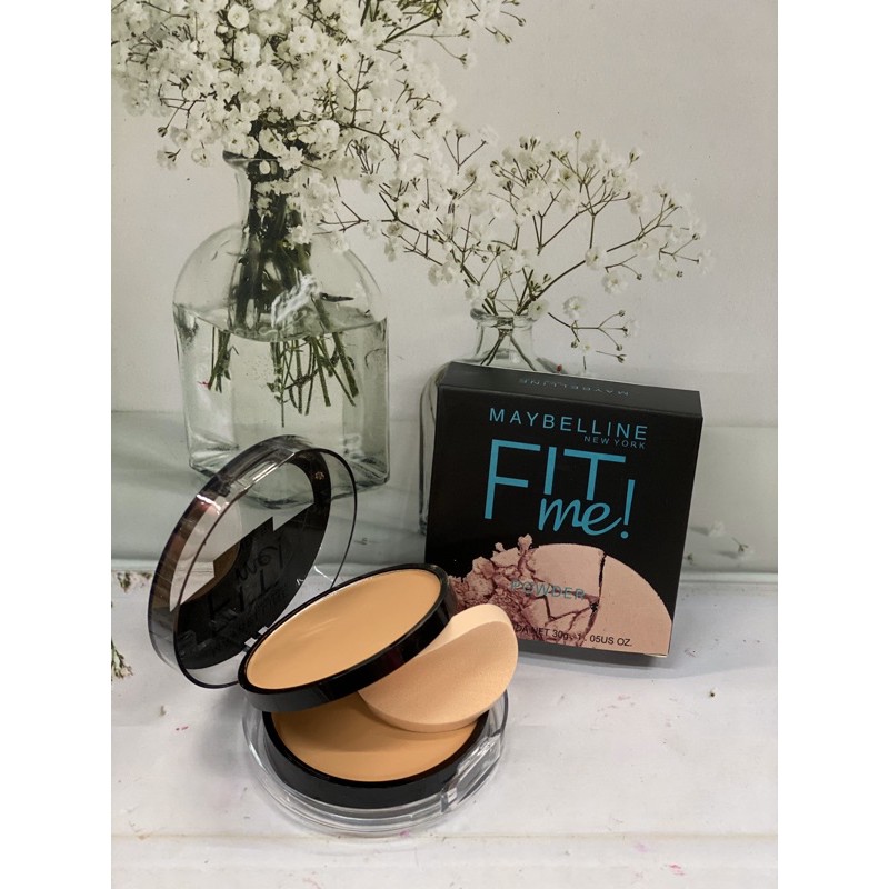 BEDAK FIT ME 2 IN 1 MAYBELLINE 1185 COMPACT POWDER / BEDAK 2 in 1