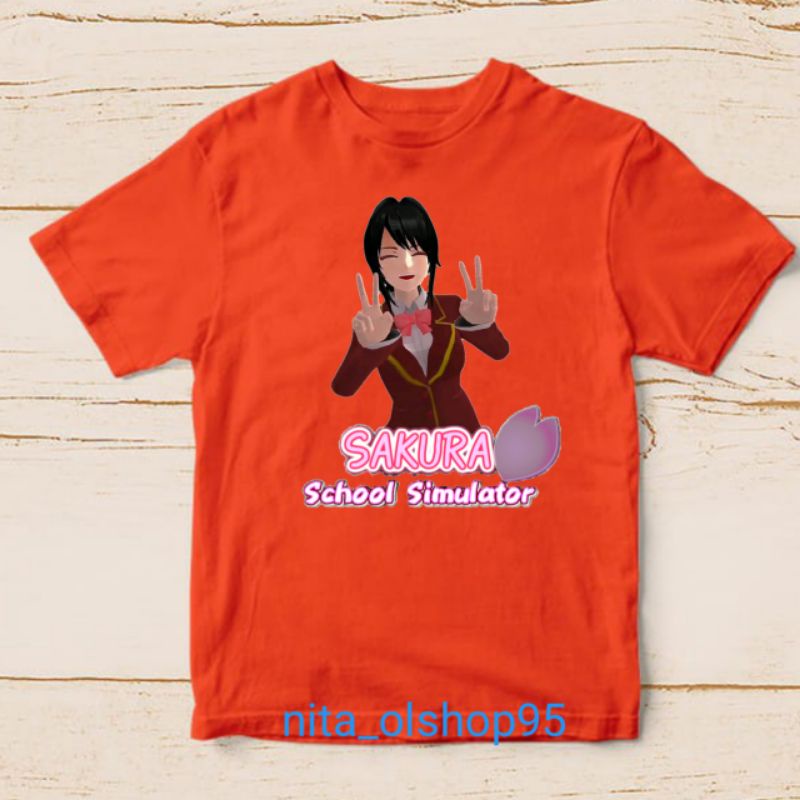 baju anak school simulator kaos anaksakura school simulator karakter terlaris