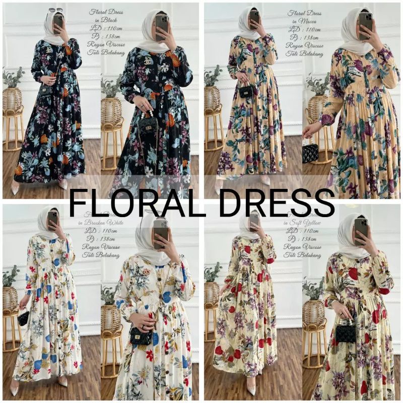 FLORAL DRESS GAMIS