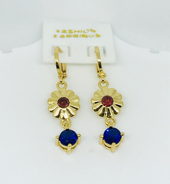 Anting wanita //antjng permata susun //perhiasan wanita //anting