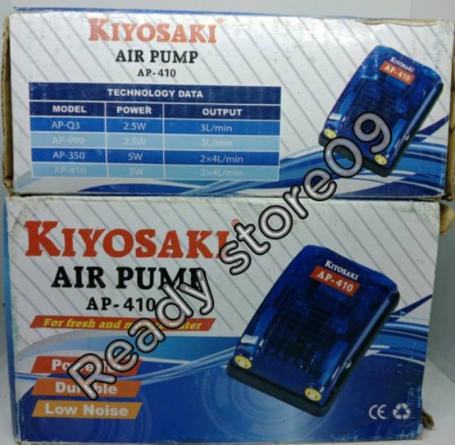 Aerator Kiyosaki AP-410 2lubang / air pump kiyosaki AP-410