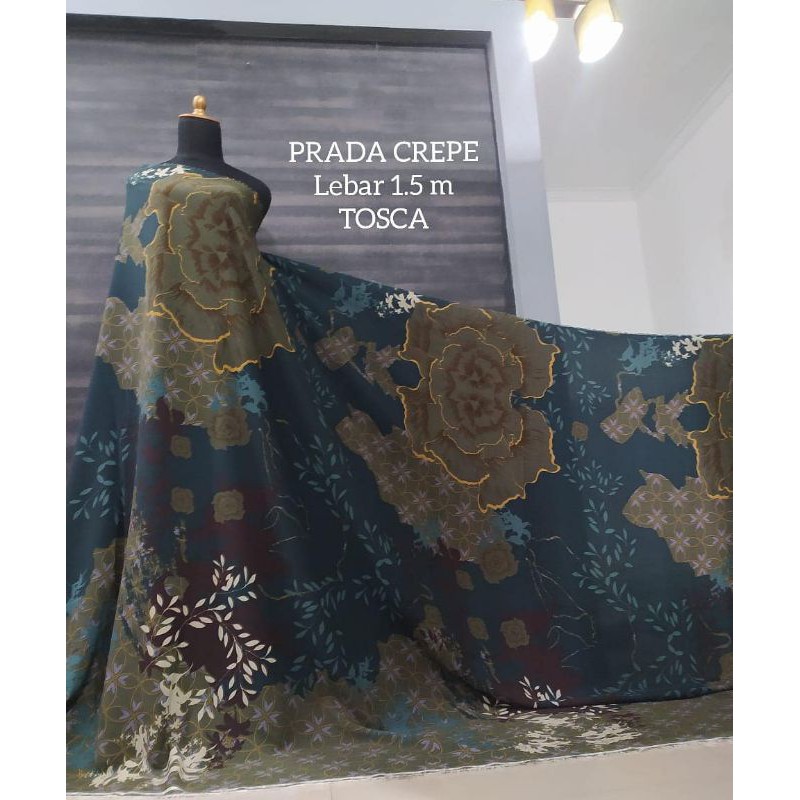 Bahan prada crepe