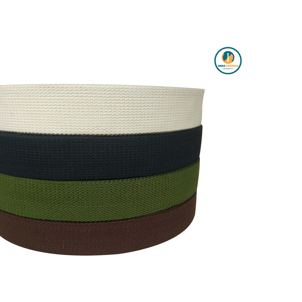 TALI WEBBING BISBAN TAS BAHAN KATUN 3.8 CM