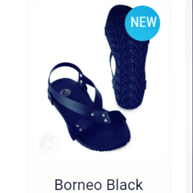 Sandal Camou Borneo Black