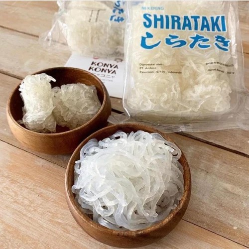 

MIE SHIRATAKI KERING 250gr