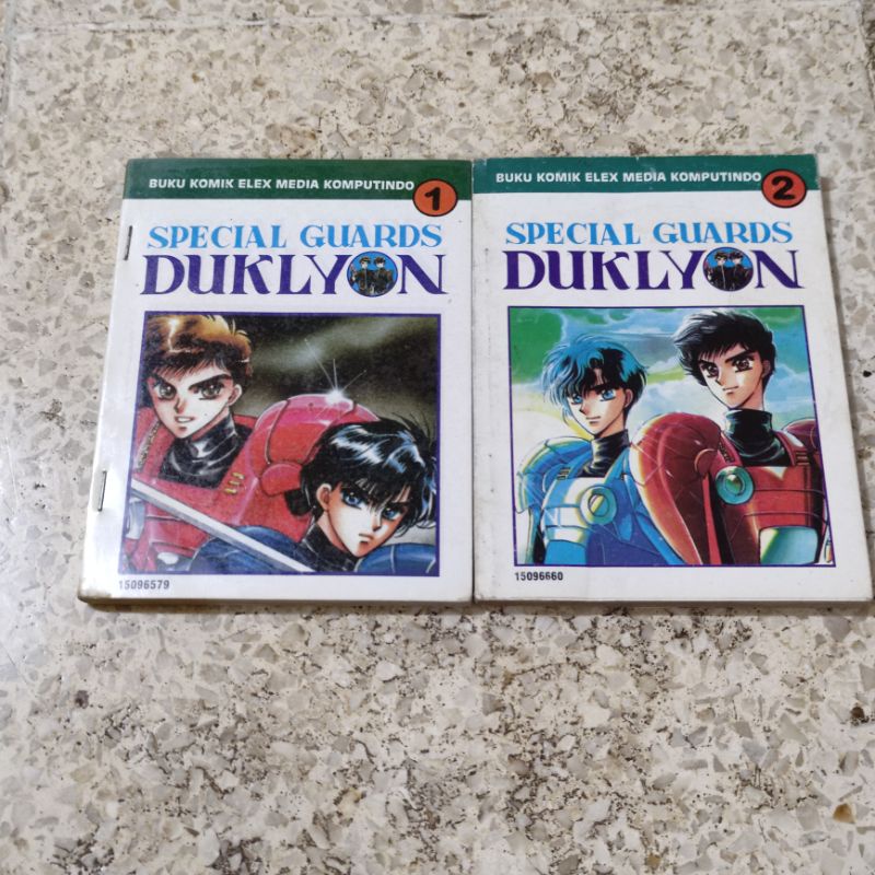 komik special guards duklyon 1-2 cover berwarna tamat /  clamp manga / elex media / komilk jadul