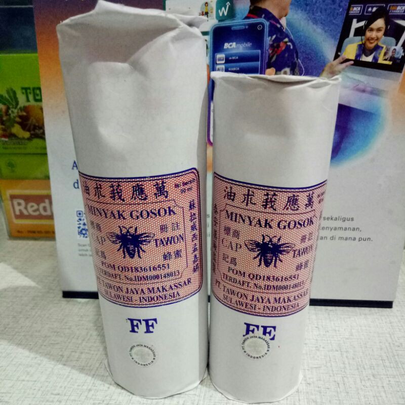 minyak gosok cap tawon atau minyak tawon ASLI